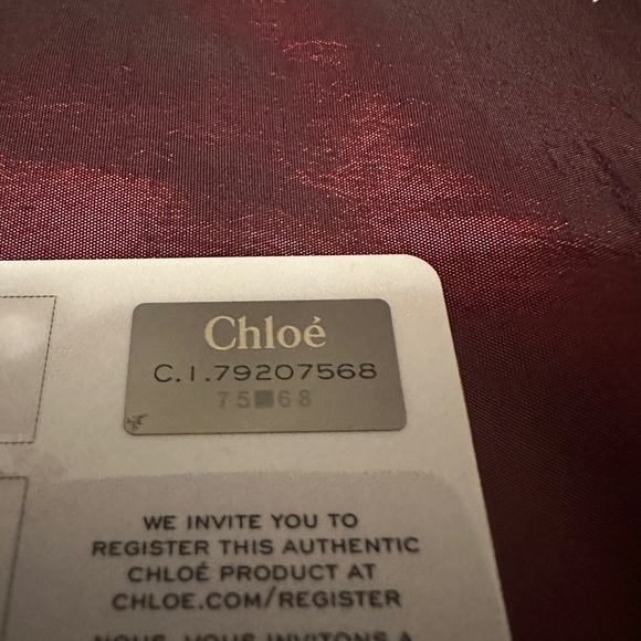 Chloe Heloise Satchel Leather Handbag Dark Metallic EUC Authentic - Picture 7 of 16